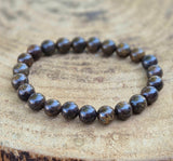 bracelet en bronzite 8mm