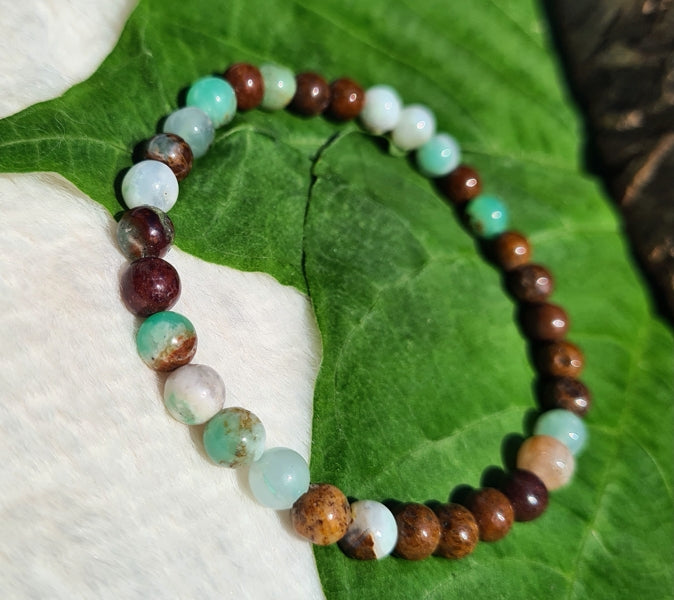boutique de lithothérapie bracelet en chrysoprase