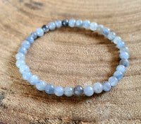 bracelet en cyanite bleue
