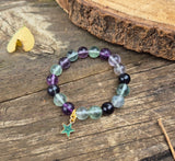 Bracelet Enfant en Fluorite - Etoile