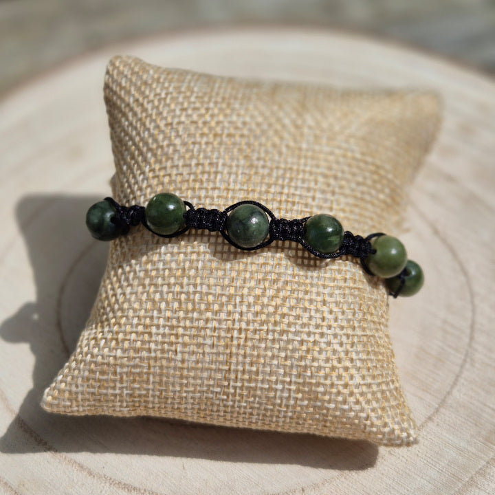 Bracelet Macramé Jade de Chine
