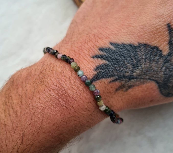 boutique lithotherapie bracelet tourmaline multicolore