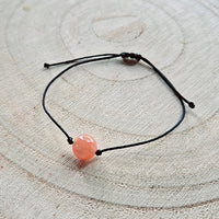 Bracelet Fermeture Macramé - Pierre de Soleil