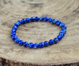 Bracelet en Lapis Lazuli 6mm