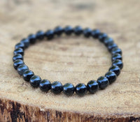 Bracelet en Obsidienne Oeil Celest 6mm