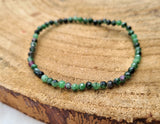 boutique esoterique bracelet rubis zoisite 