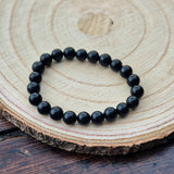 Bracelet en Shungite de Russie 8mm