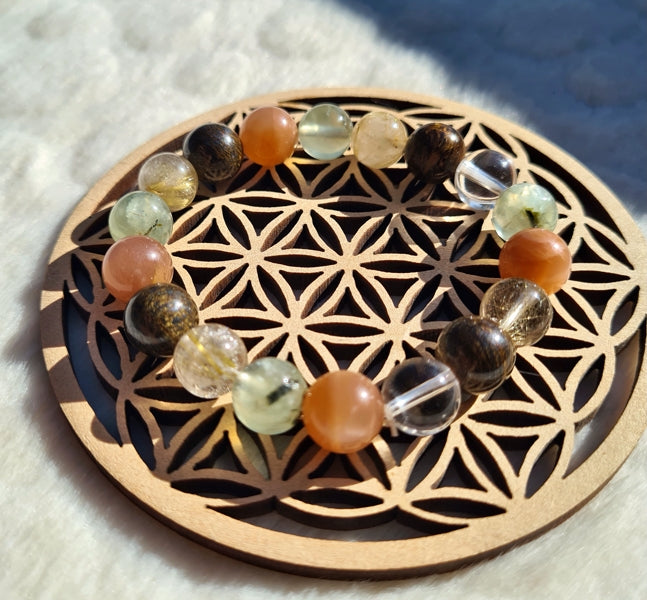 Bracelet Soleil - Activation - Activer votre potentiel perles de 10mm