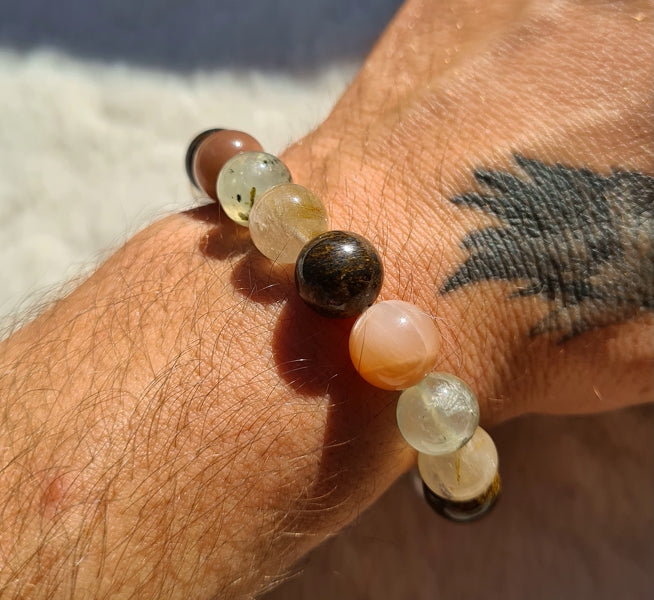 Bracelet Soleil - Activation - Activer votre potentiel perles de 10mm