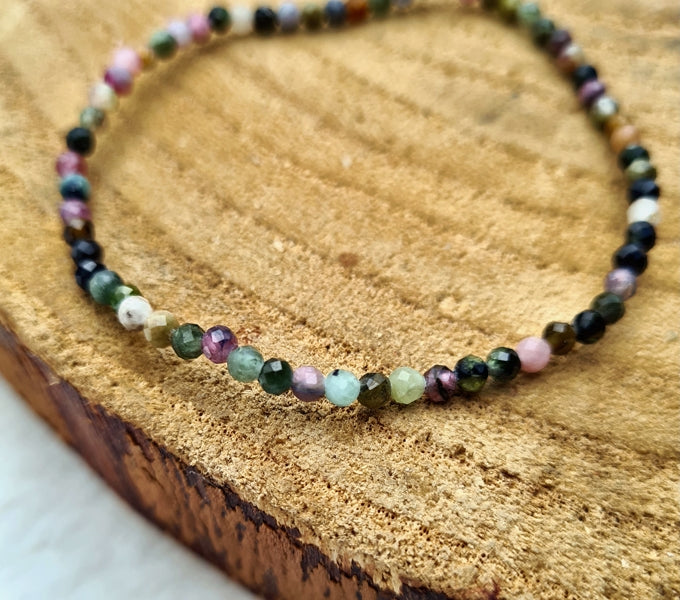 boutique lithotherapie bracelet tourmaline multicolore