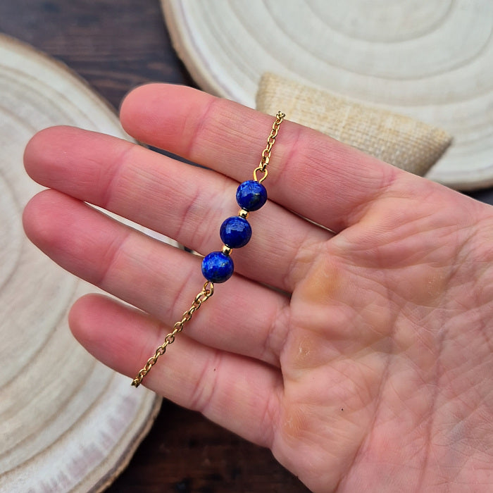 Bracelet Création Lapis Lazuli Annitta