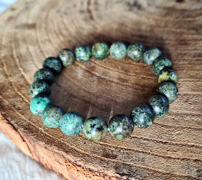 boutique de mineraux bracelet en turquoise africaine