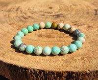 bracelet en vraie turquoise du pérou