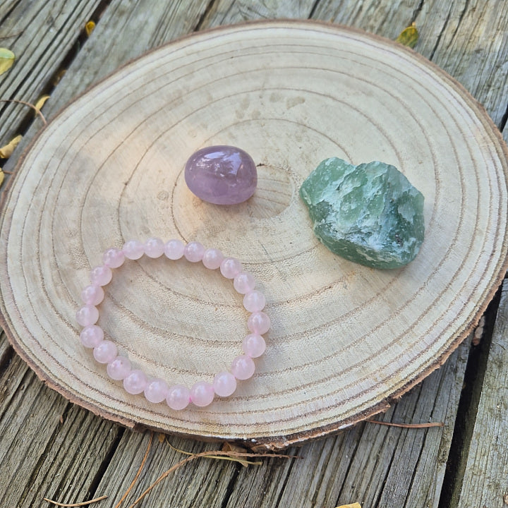 Box Intention - Bracelet, Pierres naturelles & Mini guidance