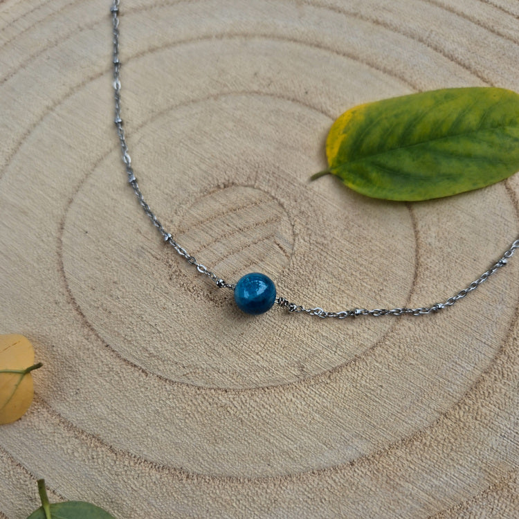 Aphrodite - Collier ras de cou Apatite