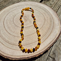 Collier d'Ambre Miel Bébé