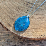 Collier Forme Losange en Apatite A de Madagascar