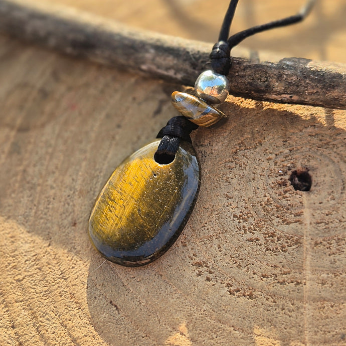 Collier de Protection Oeil de Tigre