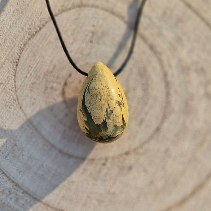 Collier Goutte Pierre Muscovite