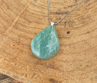 Collier Amazonite Pierre Goutte Qualité A