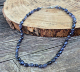 collier en iolite boutique de mineraux