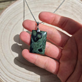 Collier en Jaspe Kambaba de Madagascar Rectangle