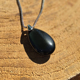 Collier en Obsidienne Oeil Celeste AA