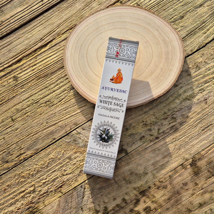 Encens Ayurvédic Bâton Sauge Blanche
