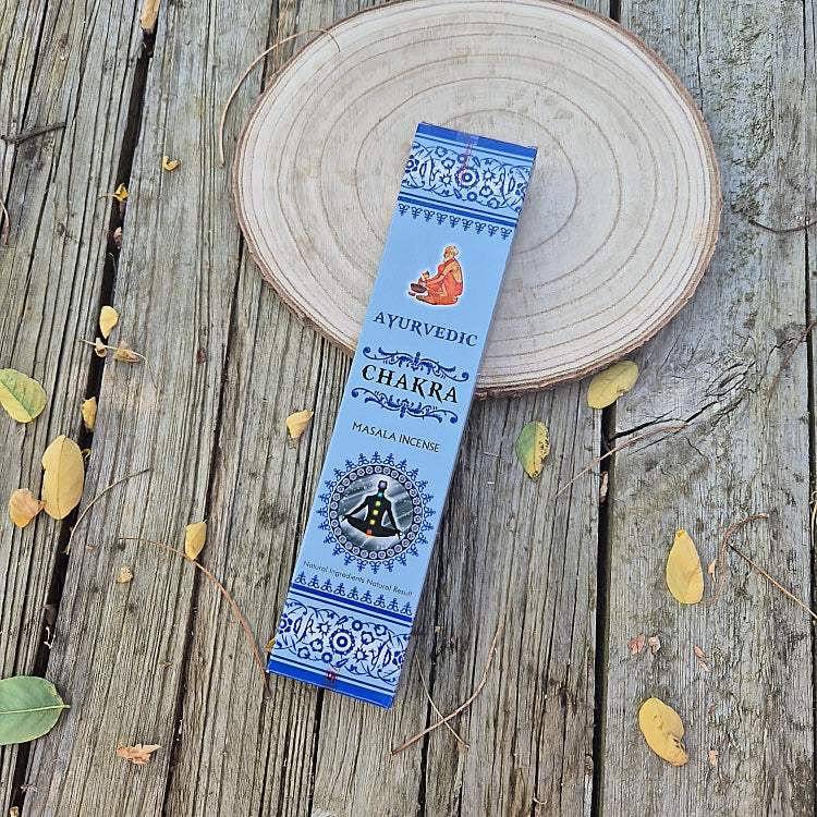Encens Ayurvedic Baton Chakras