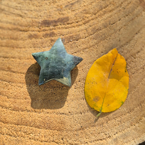 Étoile en Labradorite