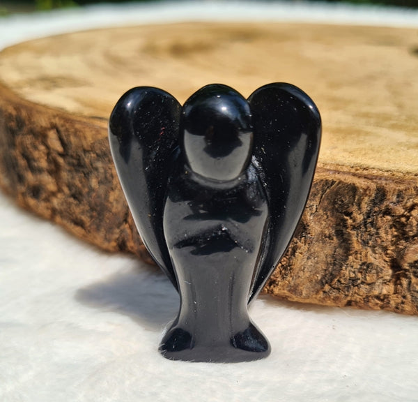 figurine-ange-obsidienne-noire