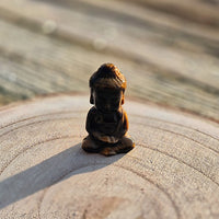 Figurine Bouddha en Oeil de Tigre