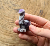 figurine dinosaure amethyste