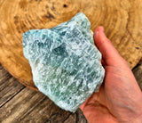 fluorite verte brute 1kilos boutique de mineraux