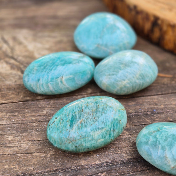 Galet d'Amazonite de Madagascar Qualité A