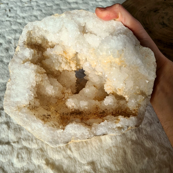 géode de quartz 2kilos