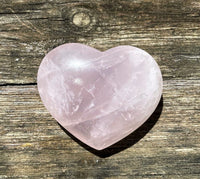 boutique de mineraux coeur en quartz rose