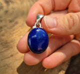 Pendentif Argent 925 en Lapis Lazuli AAA (N°0827.2)