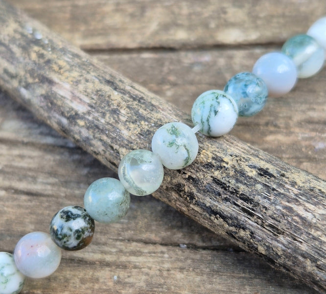 Perles 6mm Agate Arbre