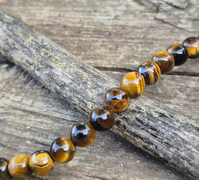 Perles 6mm Oeil de Tigre A