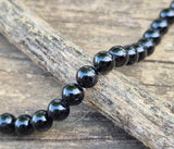 Perles 6mm Tourmaline Noire A