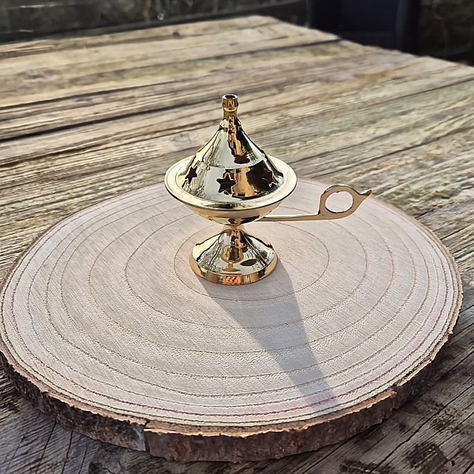 Brûleur Porte-encens Résine Lampe d'Aladin