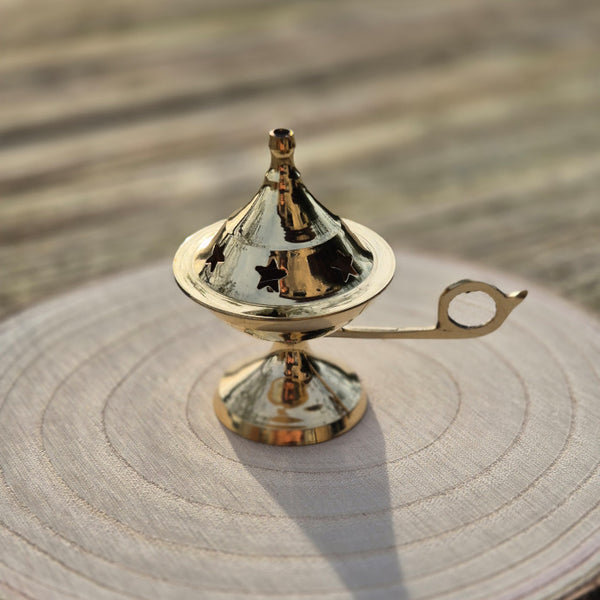 Brûleur Porte-encens Résine Lampe d'Aladin
