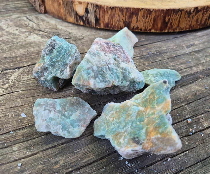 Pierre Brute Amazonite du Pérou