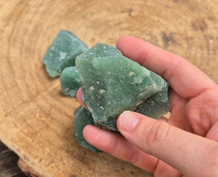 Pierre Brute Aventurine Verte