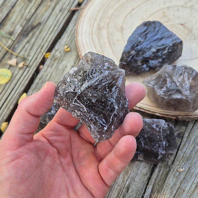 Pierre Brute Quartz Fumé