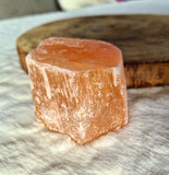 pierre brute sélénite orange t3