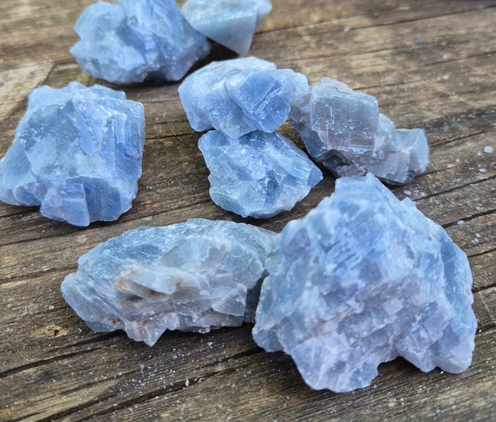 Pierre Brute Calcite Bleue T.01 Qualité A