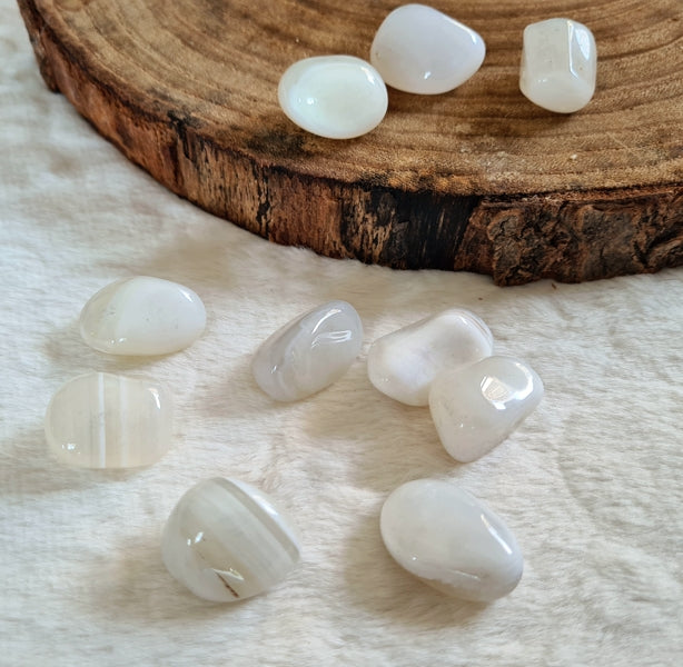 agate blanche boutique de pierre