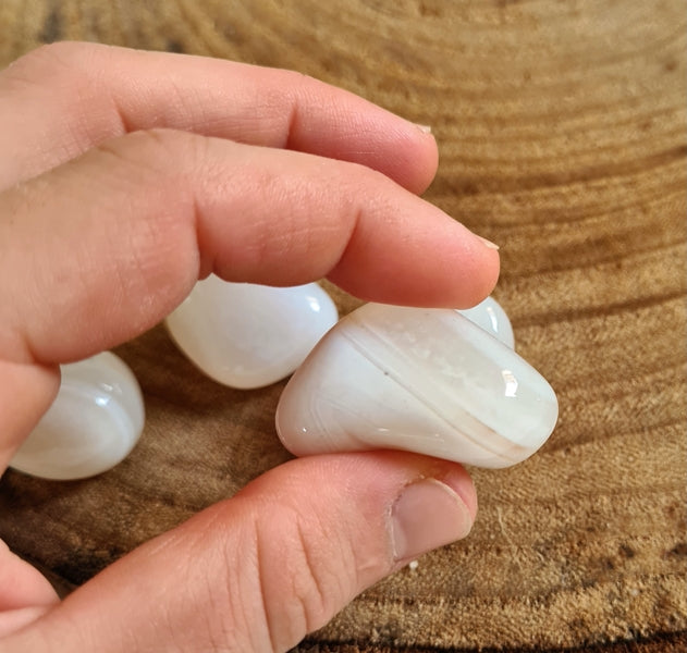 agate blanche boutique de pierre